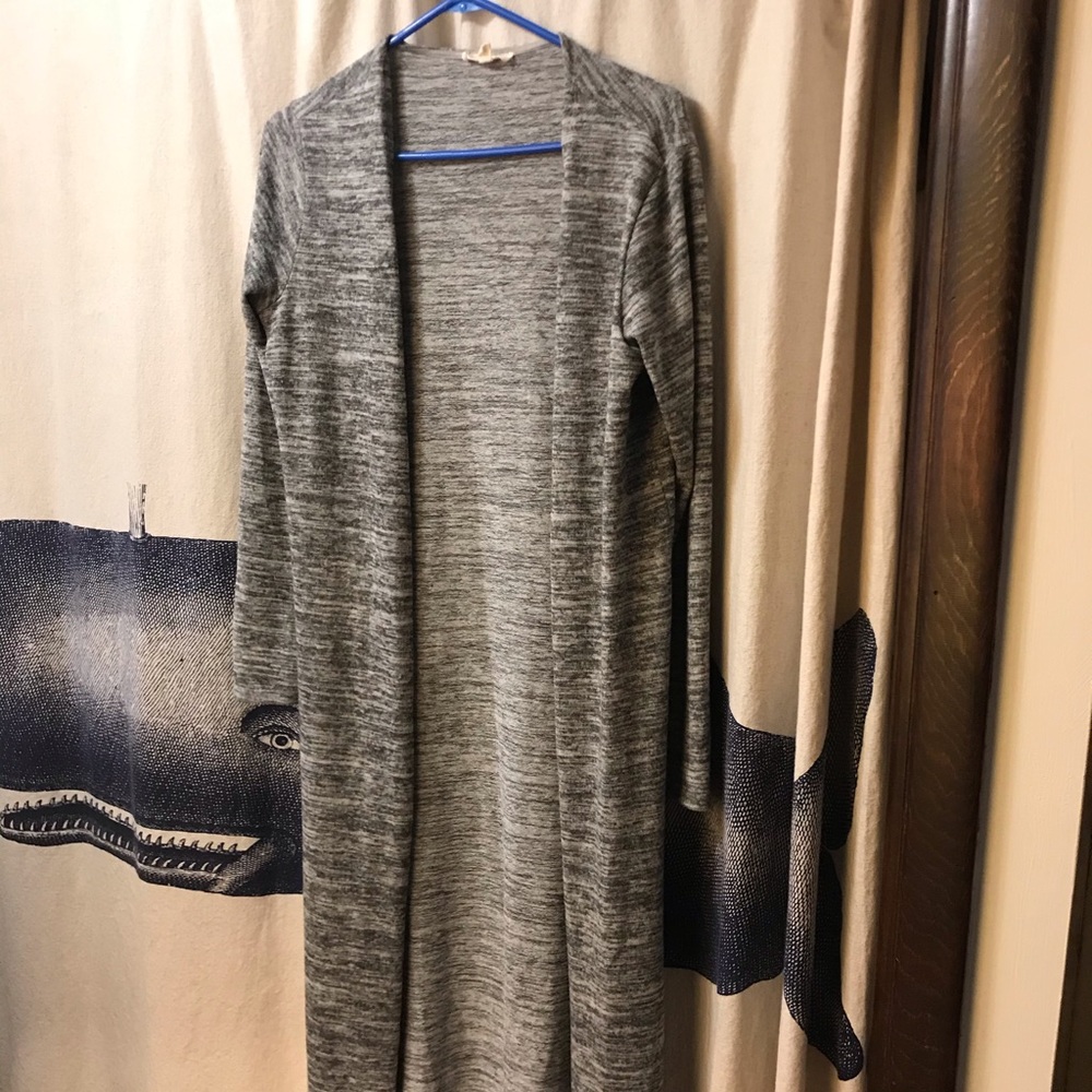 Long Grey cardigan